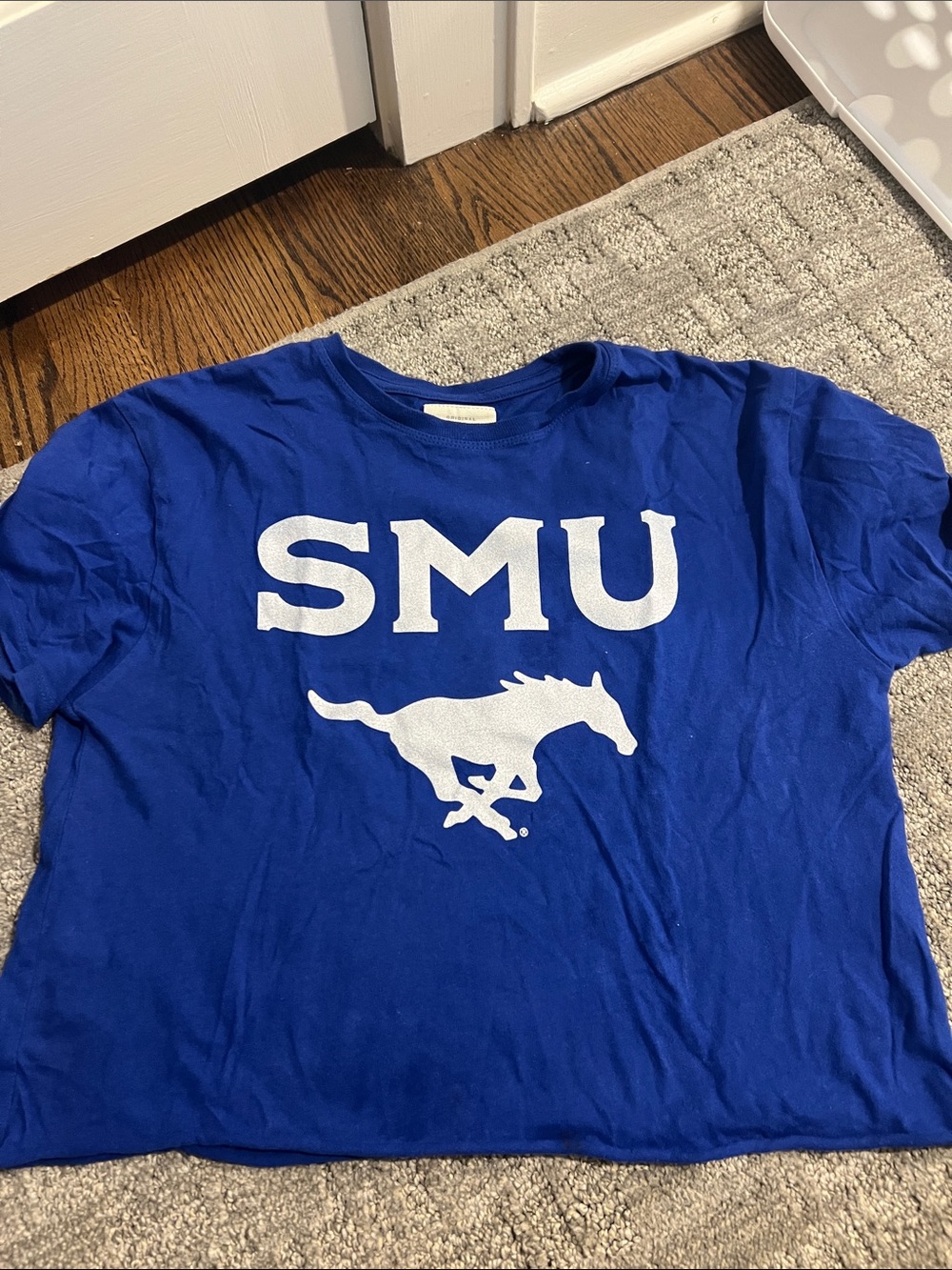 SMU Blue Mustang Graphic Tee